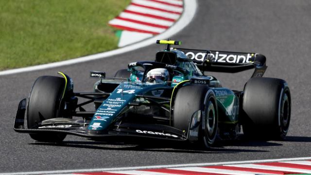 Fernando Alonso, durante el GP de Suzuka