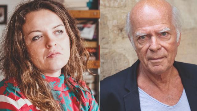 Aloma Rodríguez y Pascal Quignard.