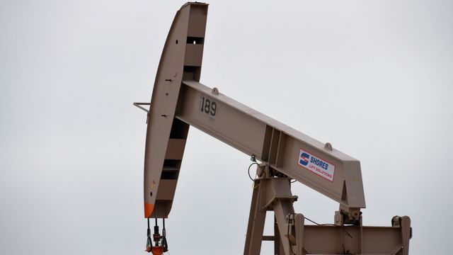 Una bomba de extracción de petróleo en Texas, Estados Unidos.