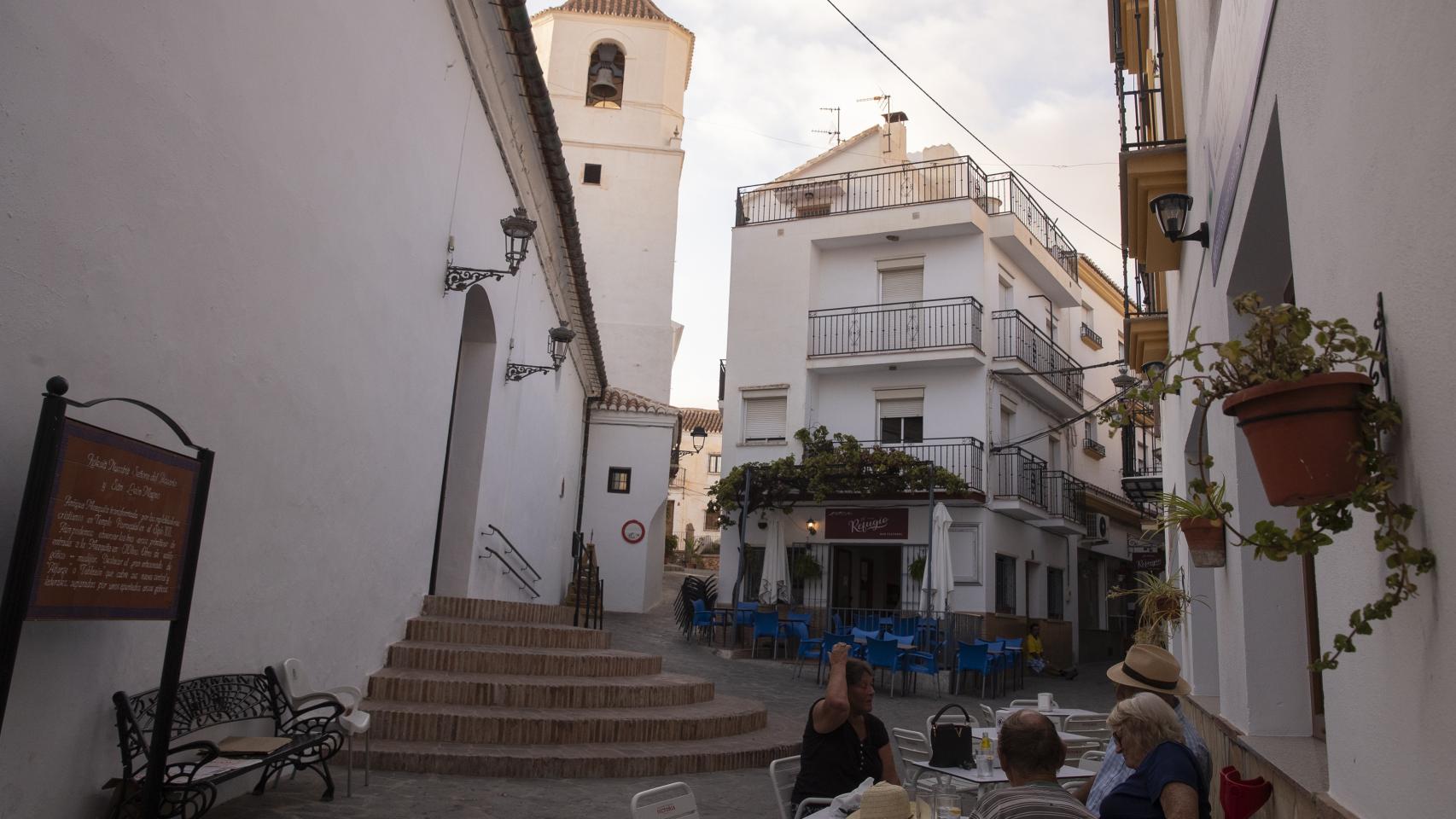 La parroquia de Canillas de Aceituno.