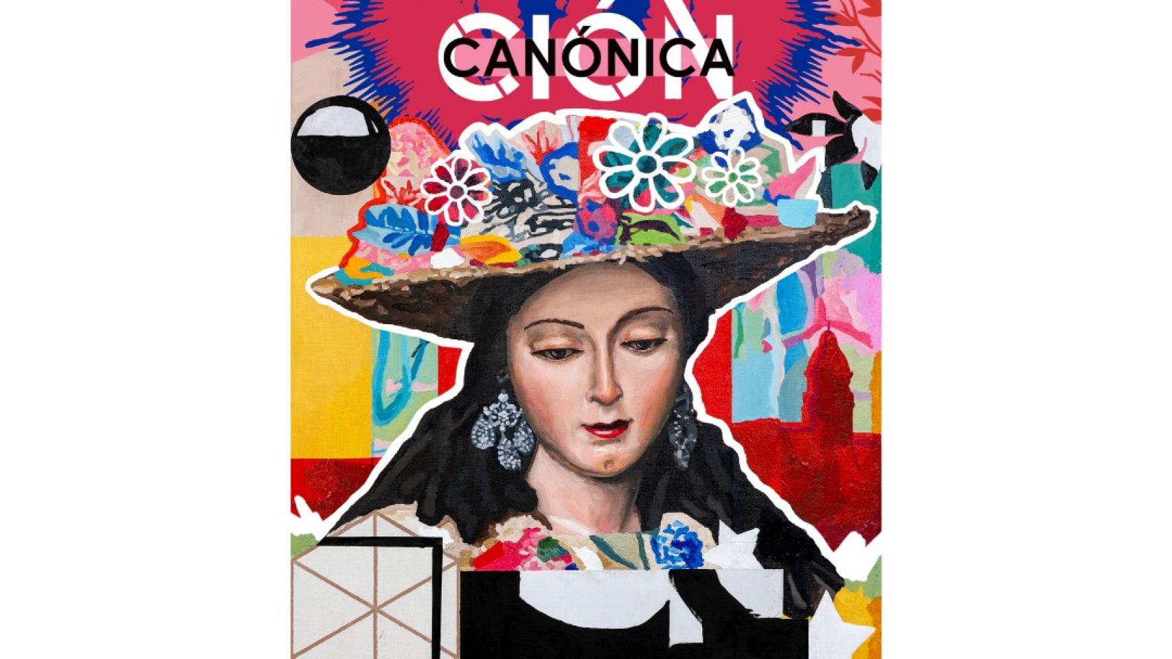 Este es el cartel de la coronación canónica de la Divina Pastora de Málaga.