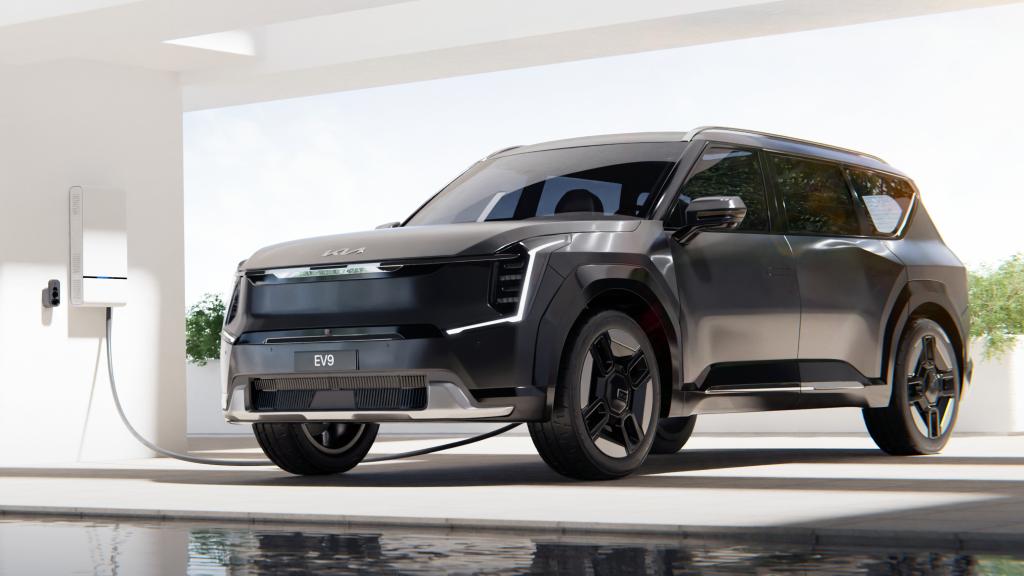 El Kia EV9 admite la carga bidireccional.