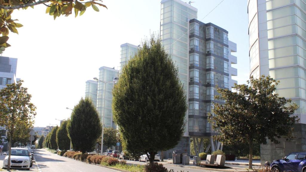 Avenida de Barcelona, en Santa Marta.