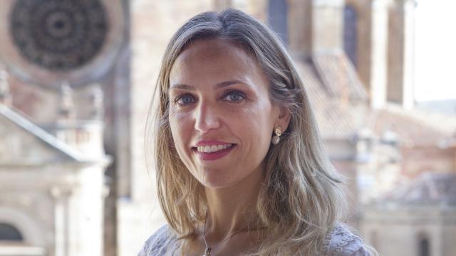 María Jesús Merino, alcaldesa de Sigüenza