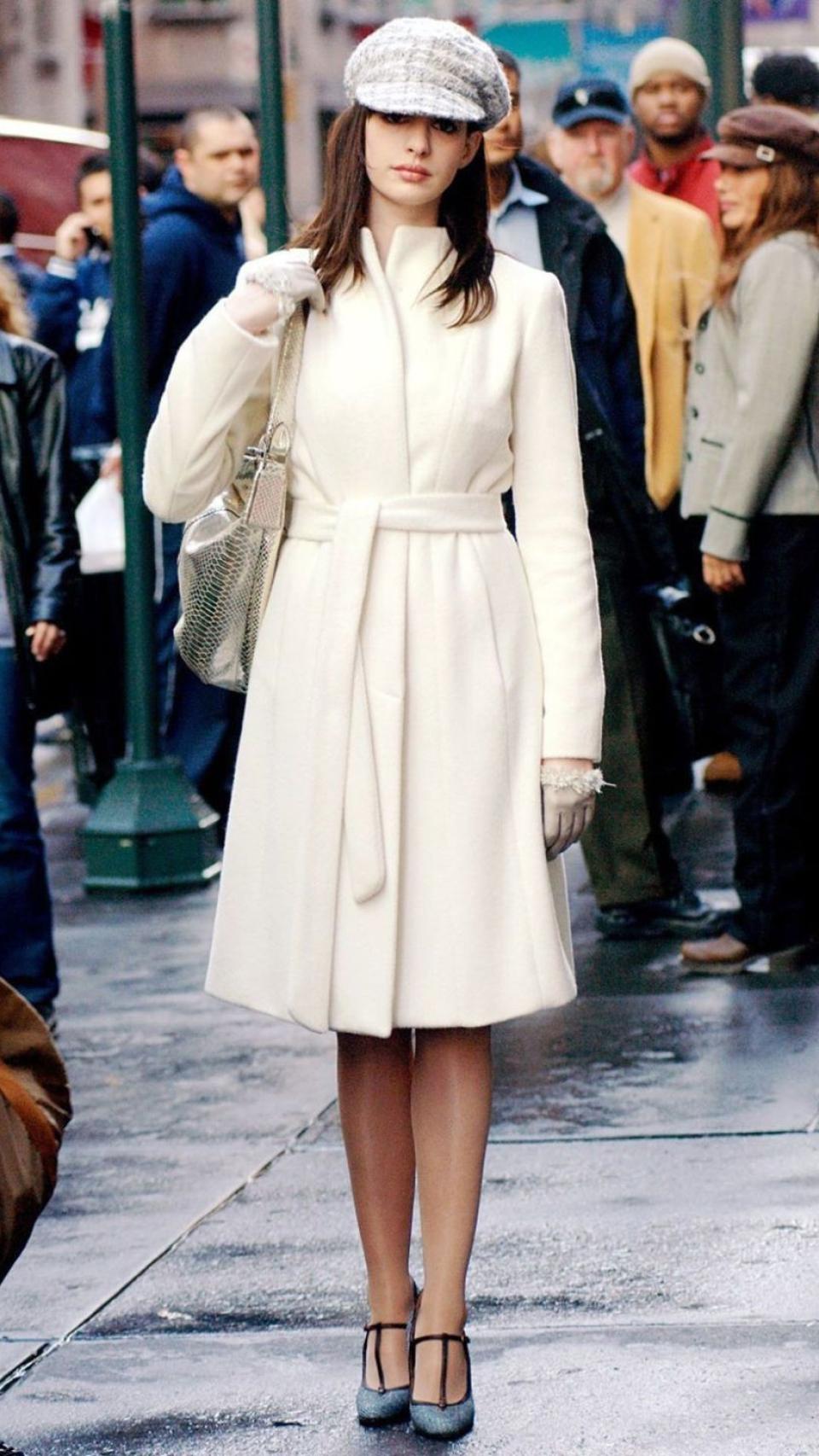 Anne Hathaway en la película de 'El diablo se viste de Prada'