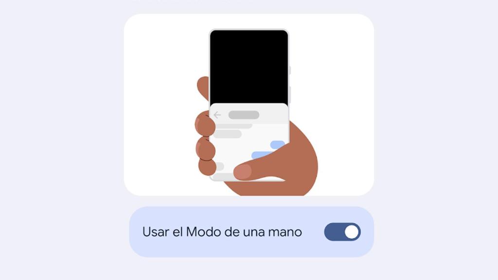Modo de una mano en Android
