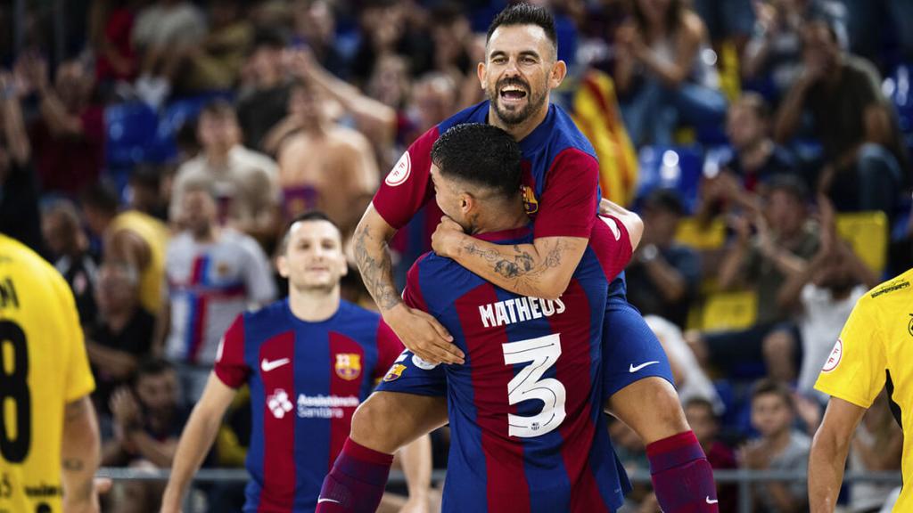 Celebración de un gol