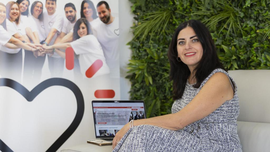 Yolanda Rueda es la presidenta de Cibervoluntarios.
