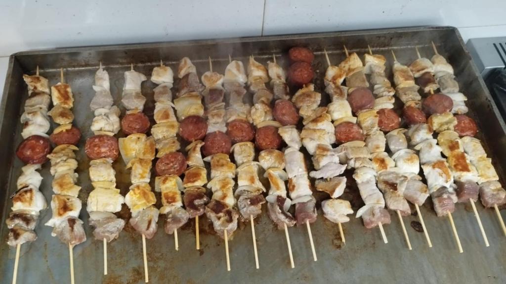Pincho '¡Oh, que guay!', especialidad de la casa