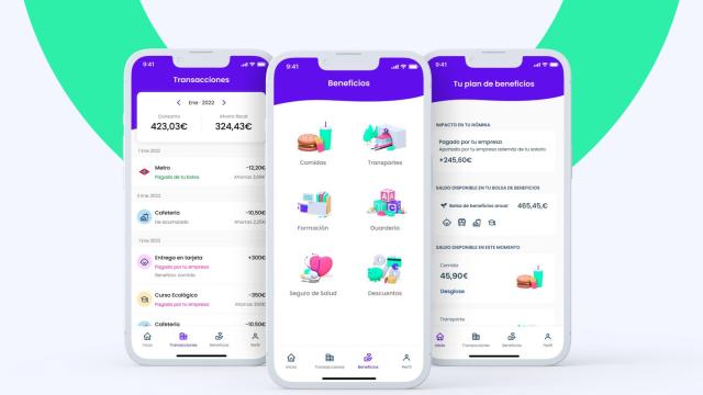 Plataforma digital de Cobee para móviles.