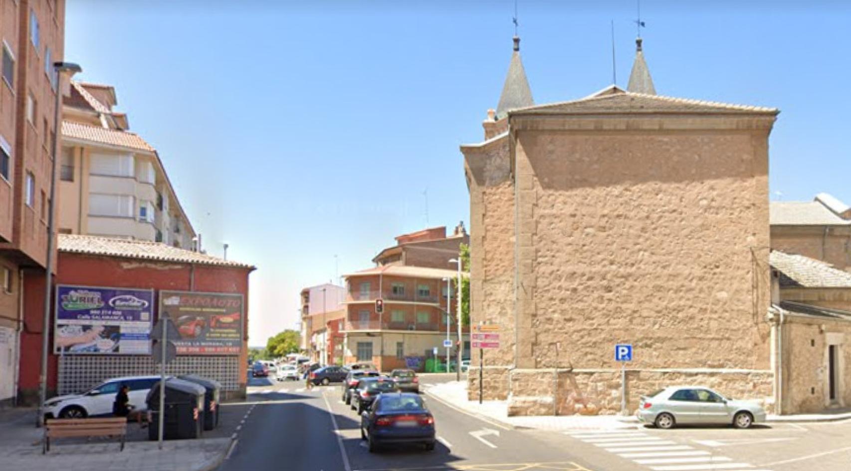 Vivienda que expropiará el Ayuntamiento de Zamora para construir la rotonda en la avenida Galicia