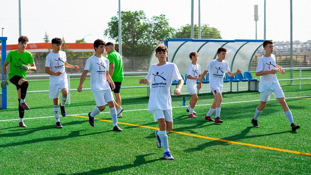 Imagen de una prueba deportiva de la organización. EE