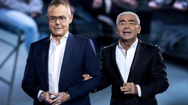 Jordi González y Jorge Javier Vázquez en ‘GH VIP’ en 2019.
