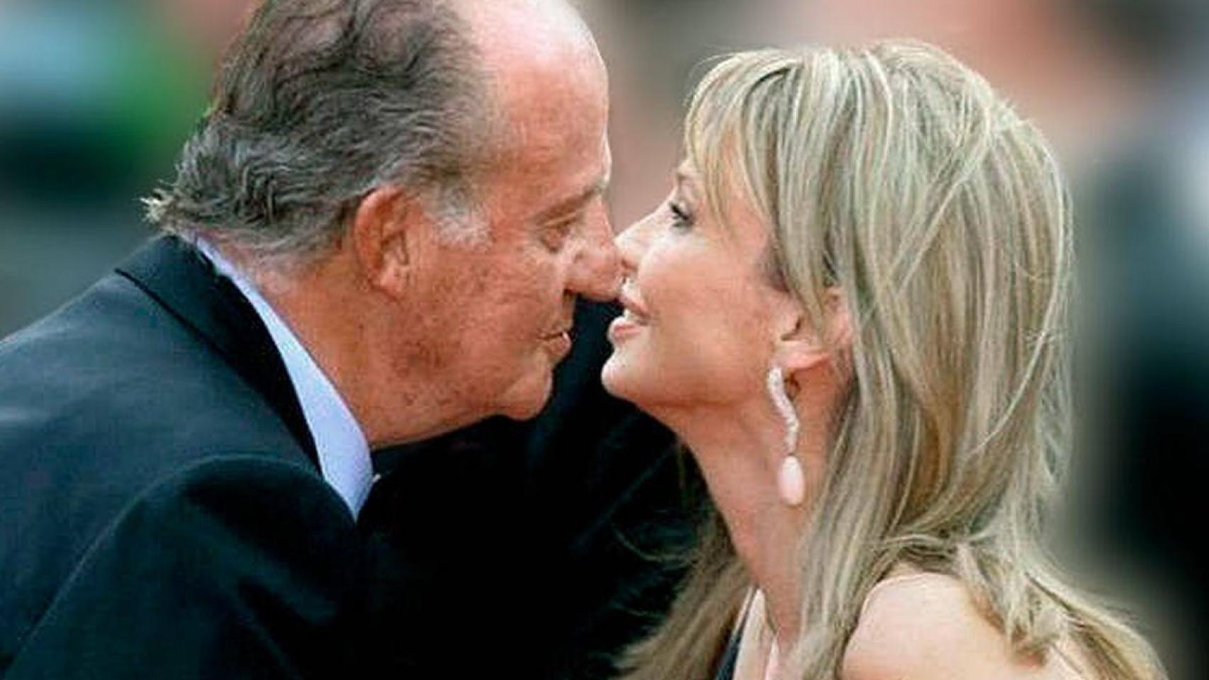 Juan Carlos I y Corinna Larsen.