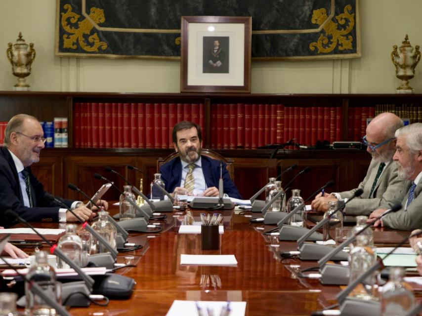 Pleno del Consejo General del Poder Judicial, en una imagen de archivo.