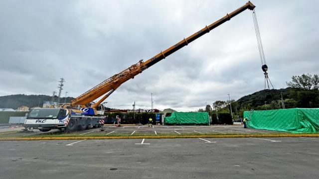 Iberdrola y Exion avanzan en su gran planta de fabricación de paneles solares en Asturias.