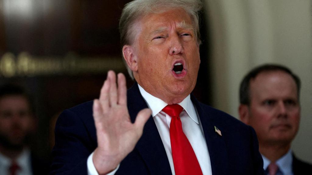 Donald Trump en una imagen de archivo.