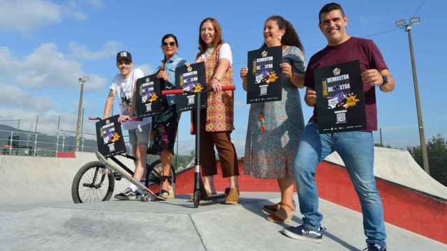 Presentación del festival urbano Demostra, en Mos.