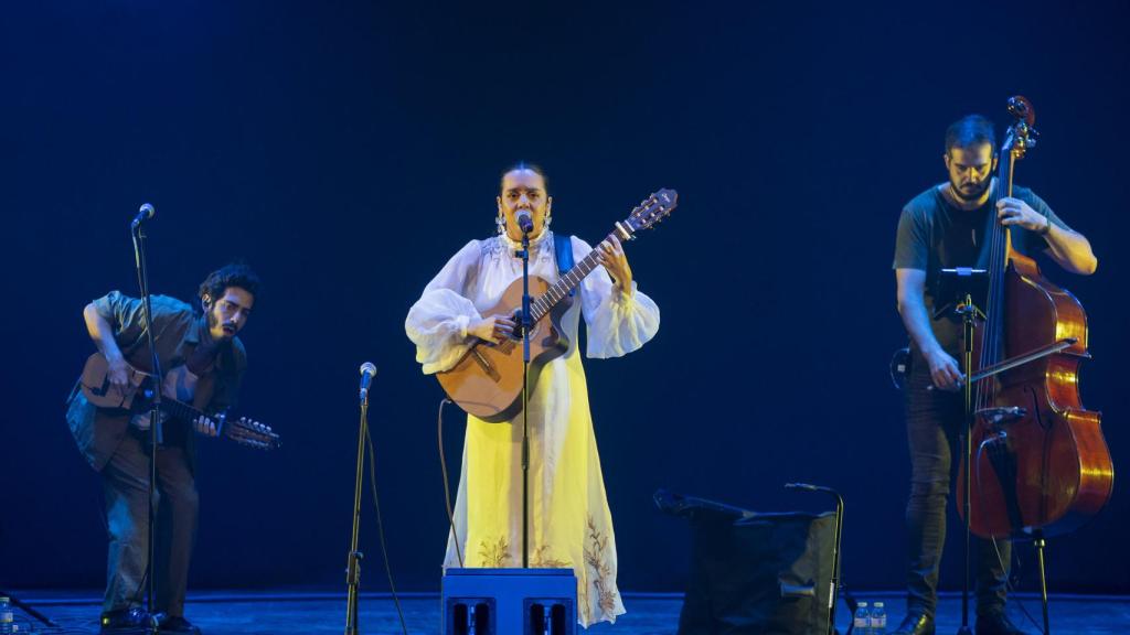 Valeria Castro en el Teatro Cervantes.