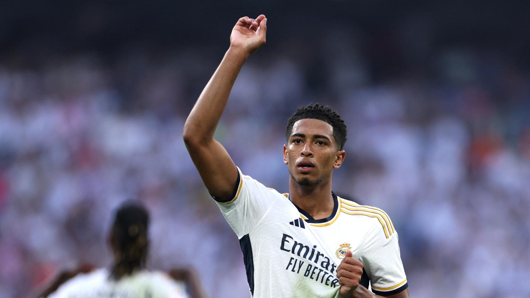 Bellingham celebra uno de sus dos goles