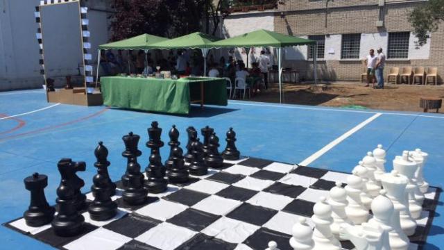 Imagen de archivo de uno de los torneos de Ajedrez Intercentros que realizan en estas instalaciones.