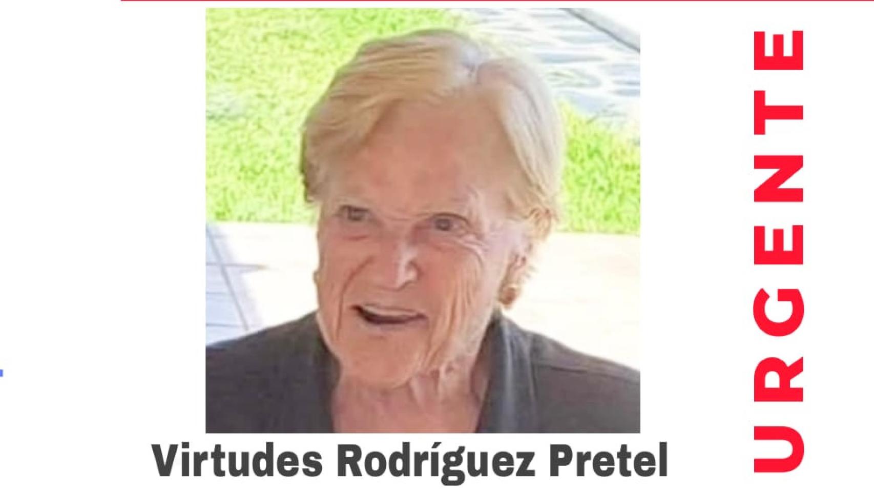 Buscan a Virtudes Rodríguez.