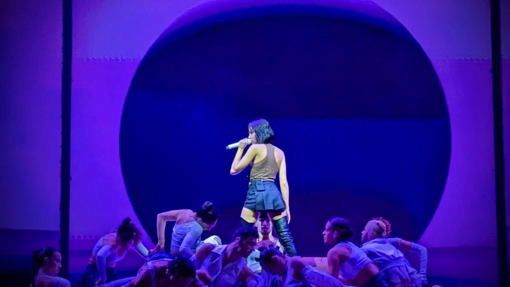 Aitana en el concierto de Málaga.