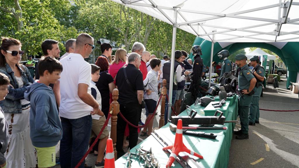 Exposición de la Guardia Civil en Valladolid