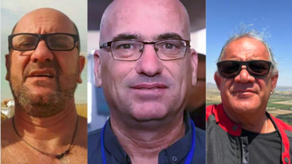 De izquierda a derecha: Ariel Shagerman, Ofir Liebstein (fallecido) y Adi Polonsky