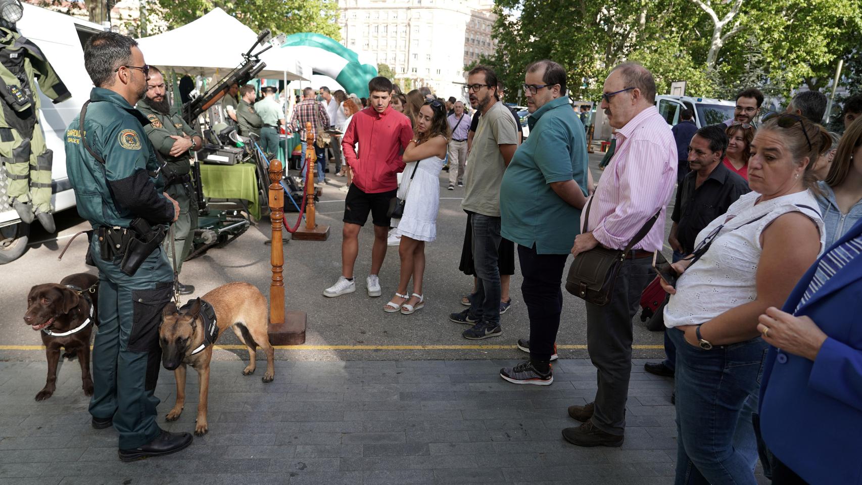 Exposición de la Guardia Civil en Valladolid