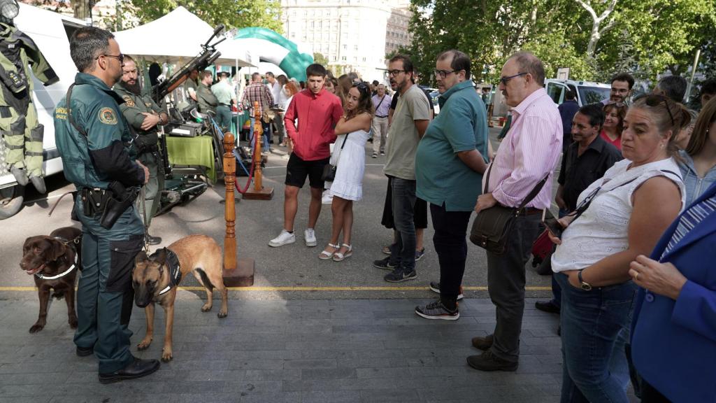 Exposición de la Guardia Civil en Valladolid