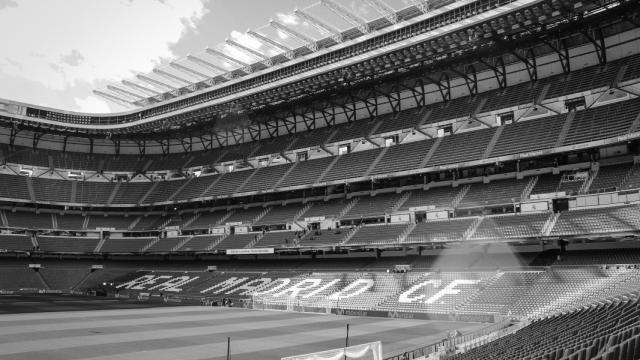Estadio Santiago Bernabéu.