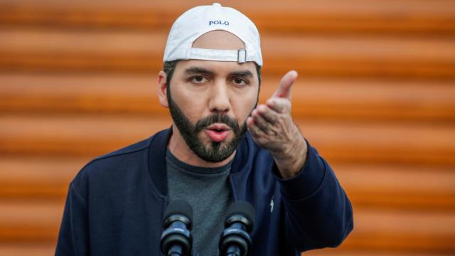 El presidente de El Salvador, Nayib Bukele.