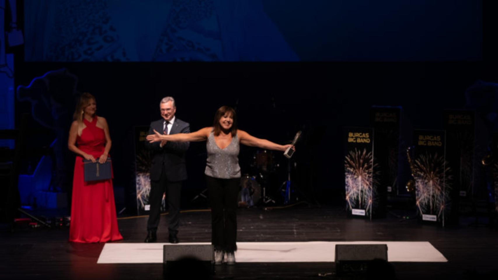 Loles León en la gala de Clausura del Ourense Film Festival (OUFF)