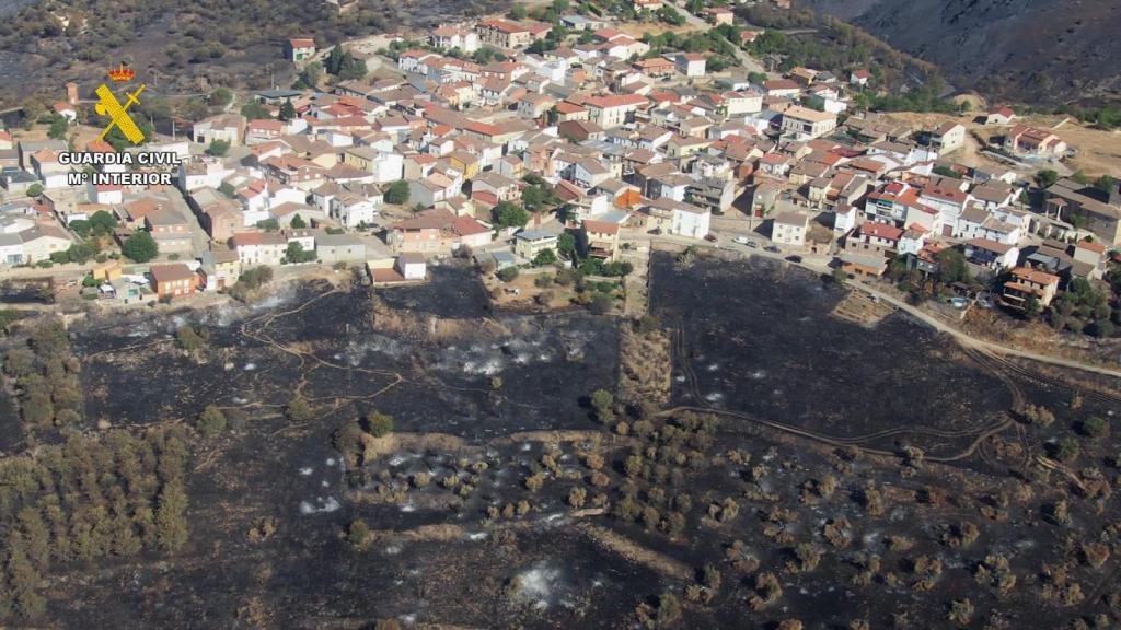 Imagen del incendio
