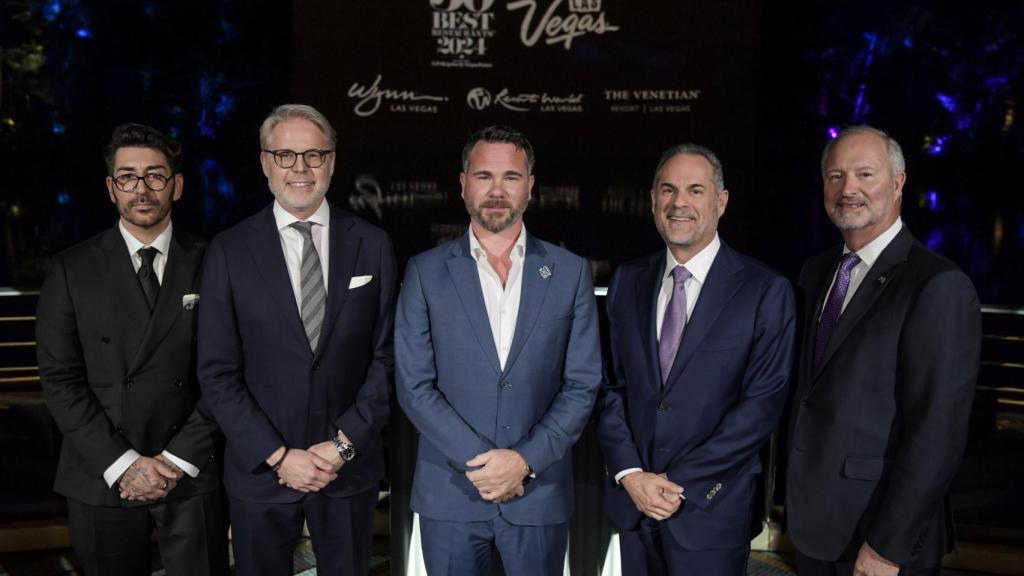 50 Best y sus socios ejecutivos en Las Vegas