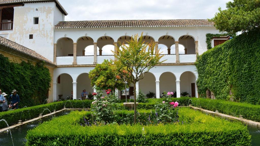 Jardines del Generalife (Granada, España).