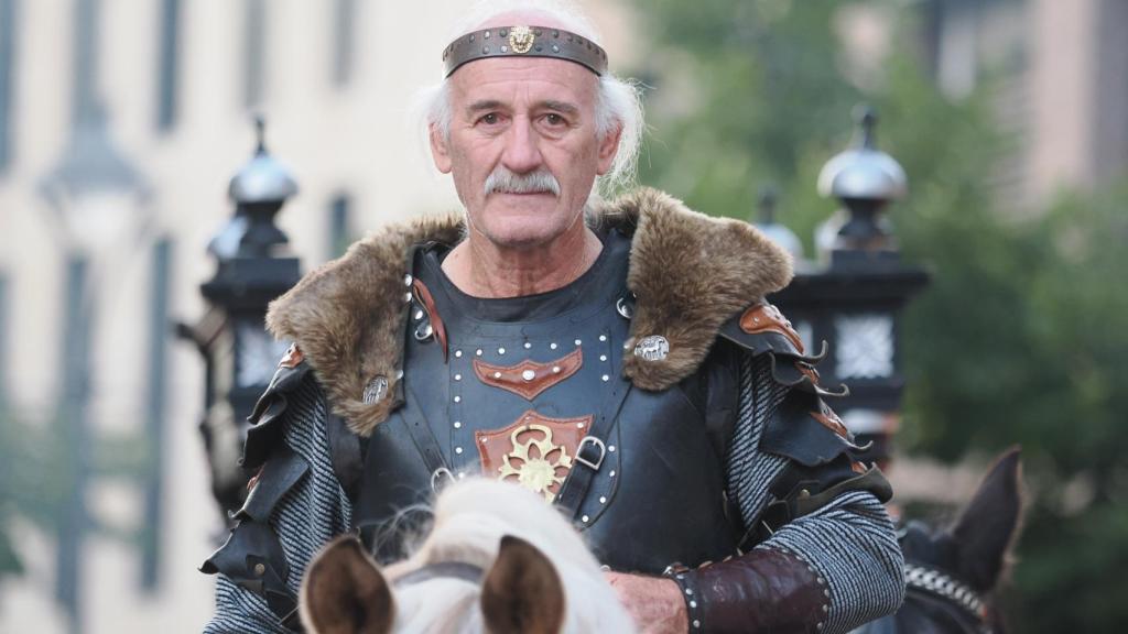Un funeral de otra época homenajea a Red Hugh O´Donnell, héroe irlandés enterrado en Valladolid  (2)