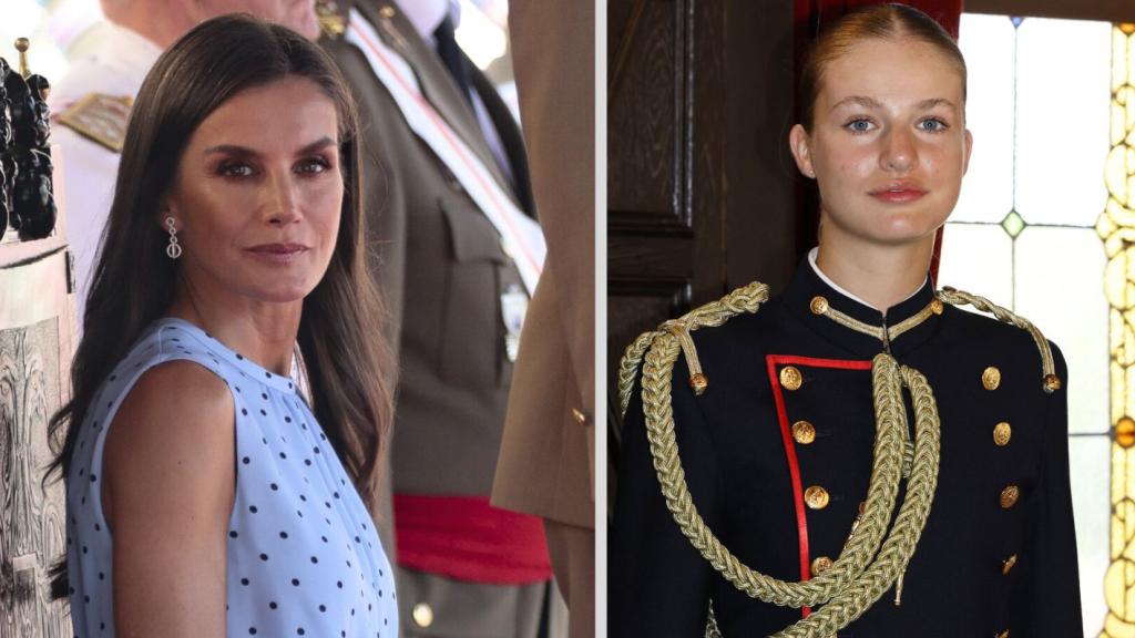 La Reina y su hija, en un montaje de Magas.