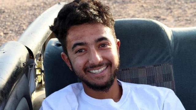 El estadounidense Hersh Golberg-Polin, desaparecido tras el ataque al festival de música en Israel.