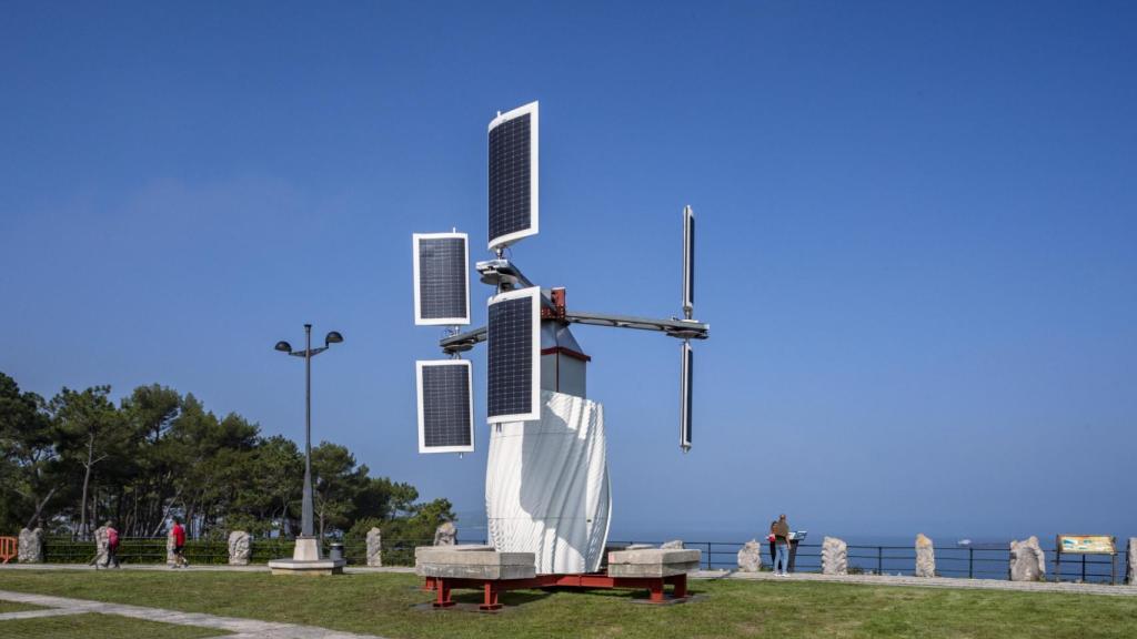 El aerogenerador Soleolico.