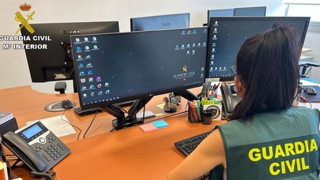 Investigadora del equipo de delitos tecnológicos de la Guardia Civil de Pontevedra.