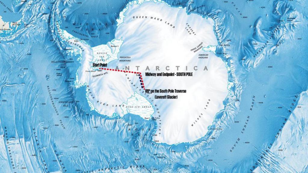 La travesía de Omar di Felice en el proyecto Antartica Unlimited