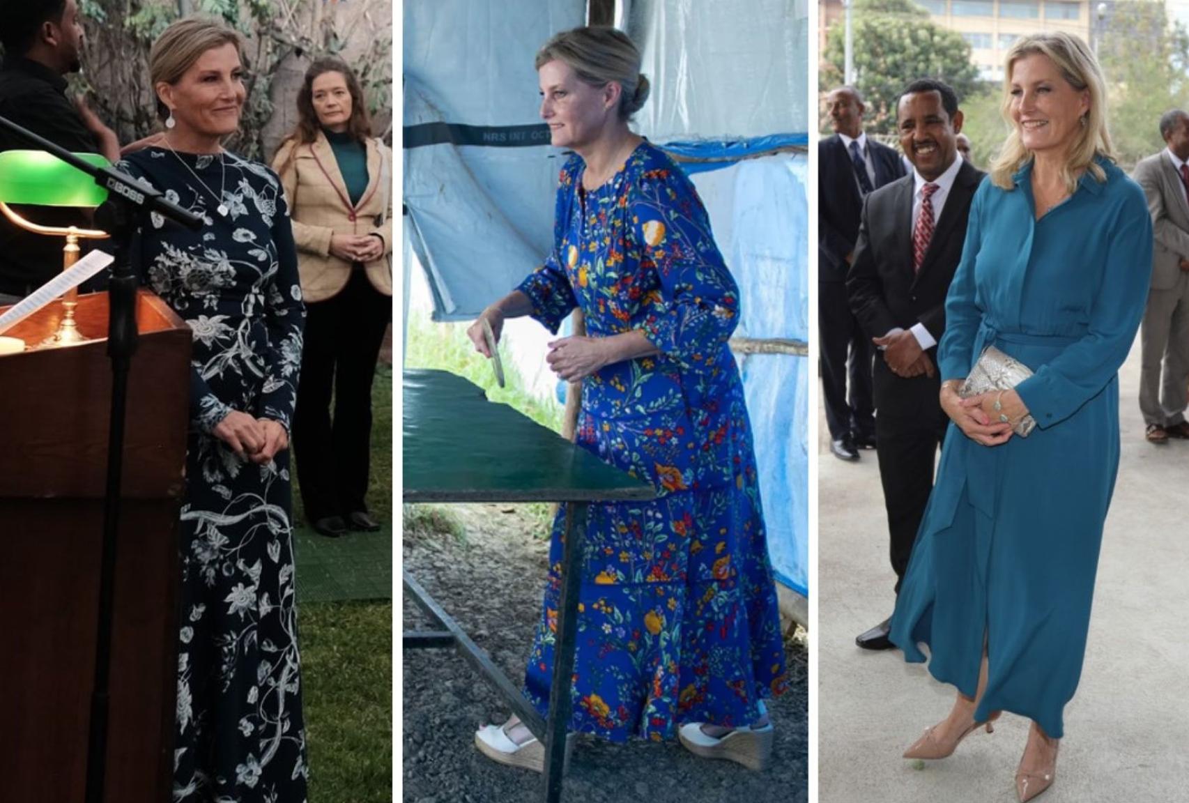 Los 'looks' de la duquesa en Etiopía.