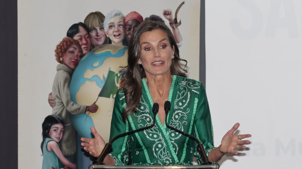 La reina Letizia en el Día Mundial de la salud mental