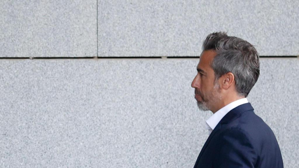 Jorge Vilda entrando en la Audiencia Nacional