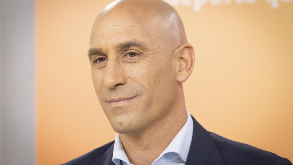 Luis Rubiales en un acto público en Madrid, en octubre de 2022.