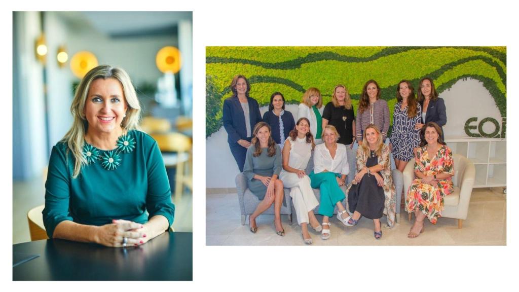 Gema Díaz Real y las participantes del Programa Consejera.