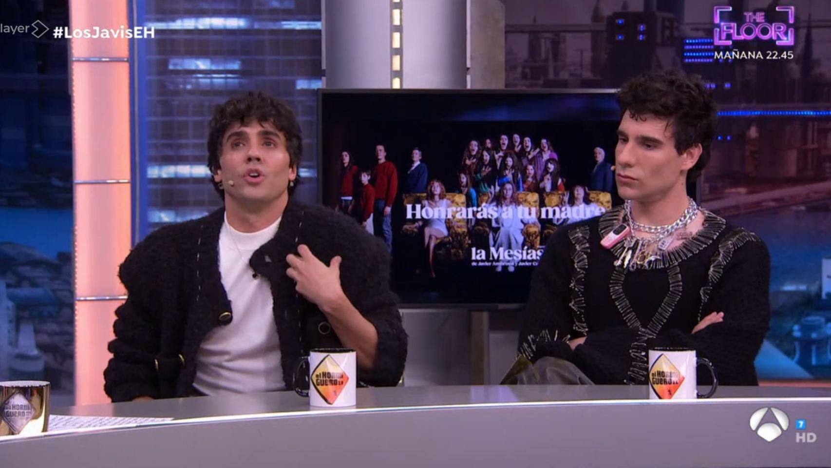 Javier Ambrossi y Javier Calvo en ‘El Hormiguero’.