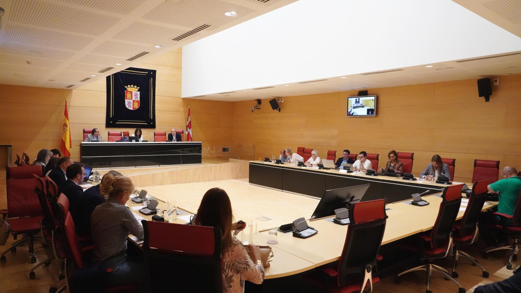 Imagen de la Comisión de Medio Ambiente de las Cortes.